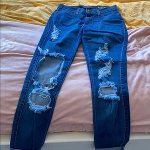 NWT Fashion nova beach bum jeans